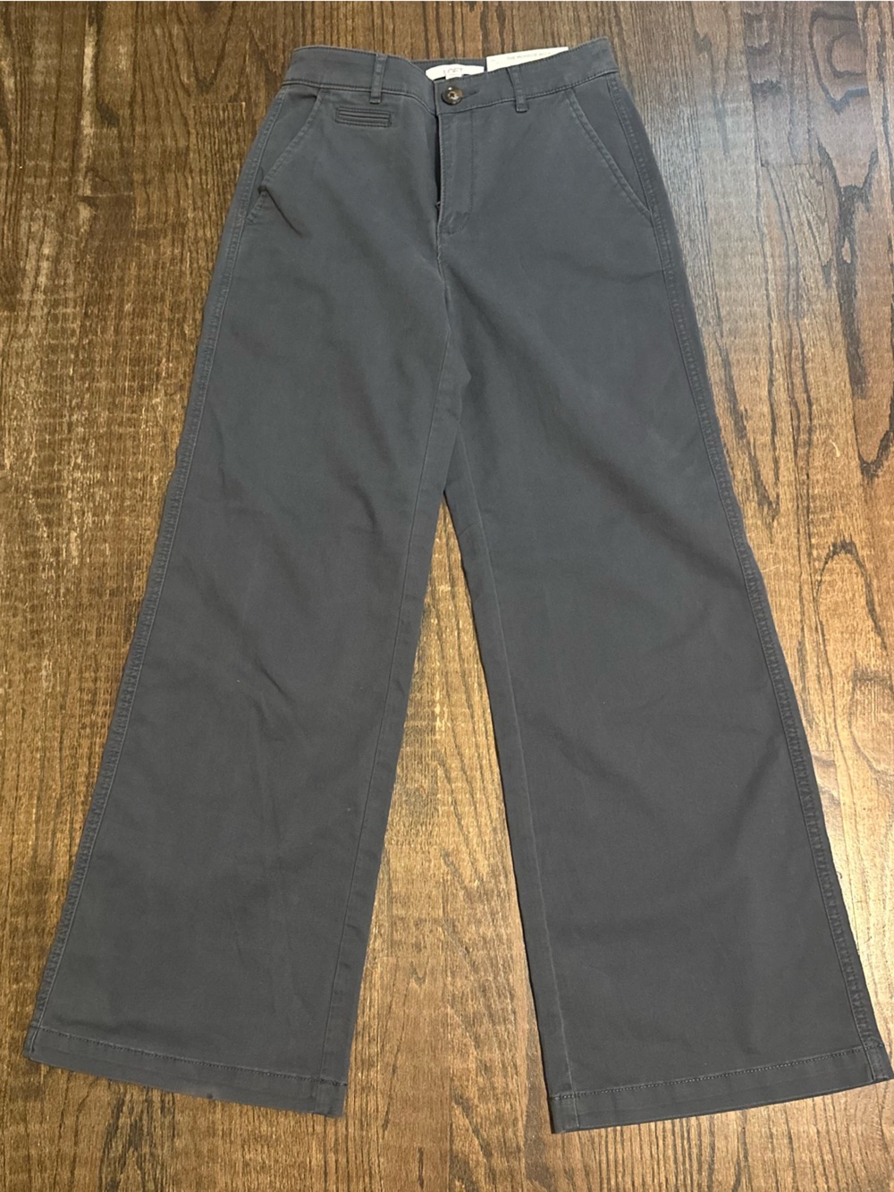 LOFT Wide Leg Curvy Pants
